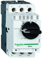 Выключатель автоматический для защиты двигателя GV2L 4А TeSys GV2 Schneider Electric