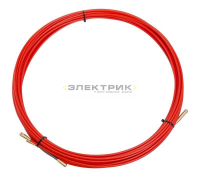 Протяжка кабельная стеклопруток d3.5мм красная 15м REXANT