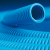 Труба гофрированная ППЛ d20мм легкая с протяжкой синяя (уп.100м) DKC