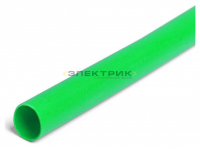 Трубка термоусадочная ТНТ-HF 10/5 зеленая по 1м (уп.20м) КВТ