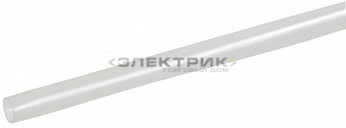 Термоусаживаемая трубка ТТУк 3,2/1,6 2:1 прозрачная с клеем (1м) IEK