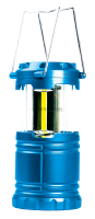 Кемпинговый фонарь складной мини синий 3x3Вт COB 150Лм 3хААА Smartbuy