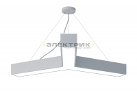 Светильник светодиодный подвесной белый Geometria Igrek SPO-143-W-40K-056 56Вт 4000К 3700Лм 900х900х