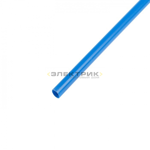 Термоусаживаемая трубка 8/4 синяя 1м (кратно 50м) Smartbuy