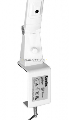 Светильник светодиодный KD-860 C01 LED наст.на струбц. 13Вт 230В 850лм сенс.рег.ярк и цвет.темп. бел