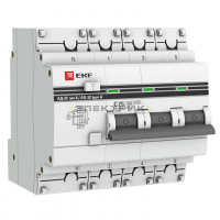 Выключатель автоматический дифференциального тока АД-32 3Р+N 40А 300мА 4,5kA хар-ка С тип AC электро