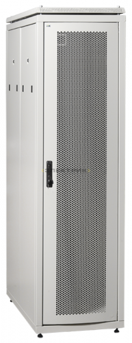 Шкаф сетевой LINEA N 19 дюймов 47U 600х1000мм перфорированная передняя дверь серый ITK
