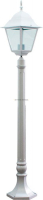 Светильник садово-парковый столб четырехгранный белый "Классика" PL4210 100Вт Е27 185х1200мм IP44 FE