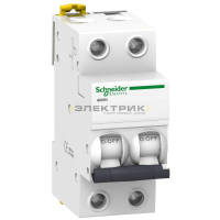 Выключатель автоматический iK60N 2Р 4А 6кА хар-ка С Acti9 Schneider Electric