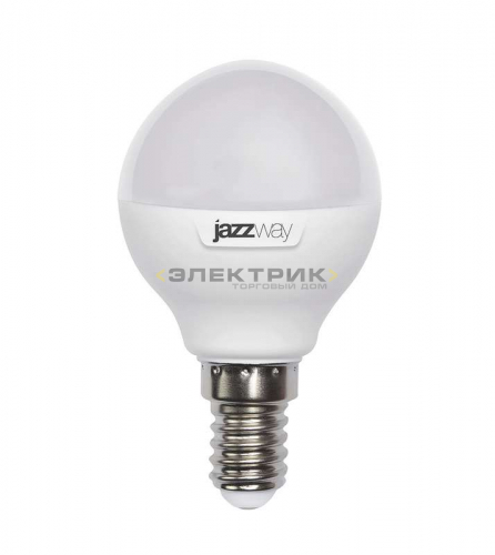 Лампа светодиодная PLED-SP FR G45 7Вт Е14 4000К 560Лм 45х78мм JazzWay