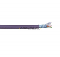 Кабель связи витая пара F/UTP кат.6 4х2х0,57 23AWG solid LSZH 305м фиолетовый ITK