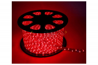 Шнур светодиодный дюралайт постоянного свечения красный 2Вт 220В 1.6Вт/м d13мм (уп.100м) IP44 КОСМОС