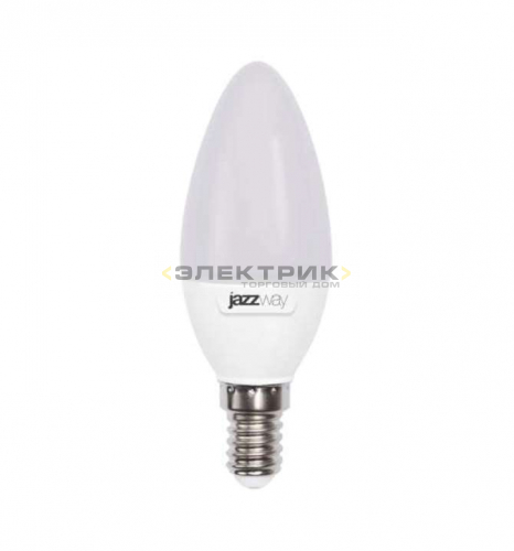 Лампа светодиодная PLED-SP FR С37 7Вт Е14 5000K 560Лм 37х99мм JazzWay