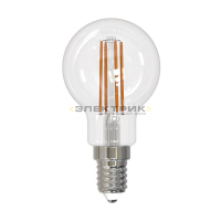Лампа светодиодная филаментная FL CL G45 11Вт Е14 3000K 900Лм 45х82мм Uniel