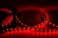 Лента светодиодная красная 14.4Вт/м 12В 60LED/м SMD5050 IP23 (уп.5м) Neon-Night