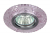 Светильник декоративный розовый DK LD16 PK/WH c белой светодиодной подсветкой 50Вт GU5.3 IP20 ЭРА