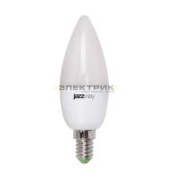 Лампа светодиодная диммируемая PLED-DIM FR С37 7Вт Е14 3000К 540Лм 38х113мм JazzWay