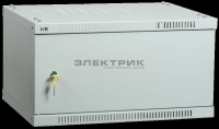 Шкаф телекоммуникационный LINEA WE 15U 550x350мм дверь металл серый ITK