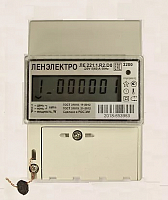 Счетчик однофазный многотарифный на DIN-рейку для физ. лиц Урал 5-60А ЛЕ 221.1.R2.DO Ленэлектро
