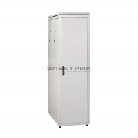 Шкаф сетевой LINEA N 19 дюймов 42U 600х1000мм металлические двери серый ITK