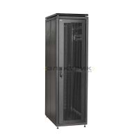 Шкаф сетевой LINEA N 19 дюймов 18U 600х600мм перфорированная передняя дверь черный ITK