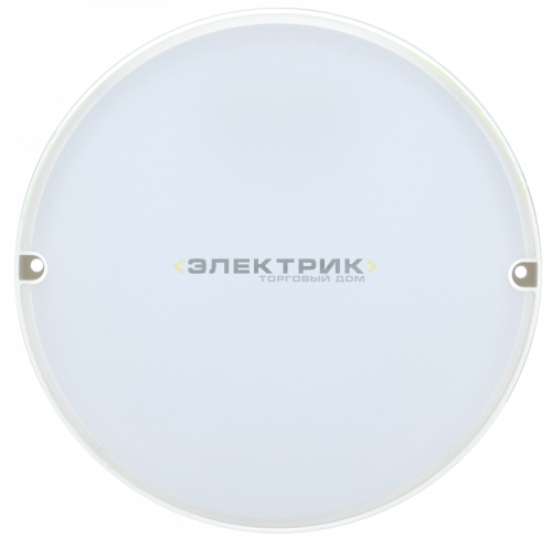 Светильник светодиодный ДПО 2004 8Вт 6500K 760Лм d130мм IP54 круг белый IEK