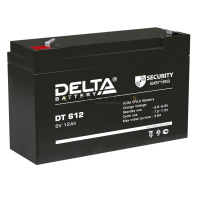 Аккумулятор 6В 12А.ч (151х50х100) свинцово-кислотный Delta 