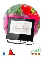 Прожектор светодиодный для растений FITO-100W-RB-LED 100Вт для цветения и плодоношения красно-синего