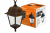 Светильник садово-парковый НСУ 04-60-001 четырехгранник подвес пластик бронза 60Вт Е27 IP44 TDM