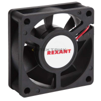 Вентилятор осевой RX 6020MS 12В 14.5м3/ч 60х60х20мм 3900об. REXANT