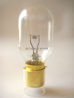 Лампа накаливания прожекторная 500Вт P40s/41 11100Лм 68х185мм ПЖ 50-500-1 ЛИСМА