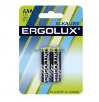 Элемент питания LR03 1.5В Alkaline (блистер 2шт) Ergolux