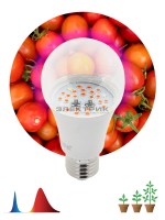 Лампа светодиодная для растений FITO CL А60 10Вт E27 60х120мм ЭРА