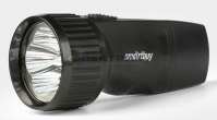 Аккумуляторный светодиодный фонарь черный с прямой зарядкой 5LED 4В 0,4Ач Smartbuy