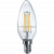 Лампа светодиодная филаментная FL CL С35 4Вт Е14 2700К 350Лм 35х98мм Navigator