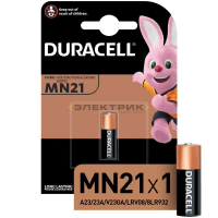 Элемент питания алкалиновый MN21 23A 12V BL1 Duracell