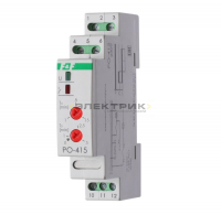 Реле вр. РО-415 (задержка выкл./управ. контактом 230В 16А 1перекл. IP20 монтаж на DIN-рейку) F&F ЕА0