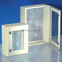 Шкаф 800х600х250мм прозрачная дверь IP66 серия CE DKC