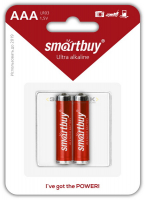 Батарейка алкалиновая LR03/2B (блистер 2шт, цена за 1шт) Smartbuy