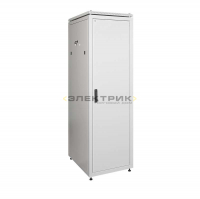 Шкаф сетевой LINEA N 19 дюймов 18U 600х1000мм металлическая передняя дверь серый ITK