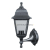 Светильник четырехгранный настенный под лампу Е27 черный под серебро 150х210х340мм IP44 Navigator