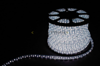 Дюралайт светодиодный трехжильный белый LED-F3W 11х17мм 72LED/м 7000К 2,88Вт/м 220В IP65 FERON
