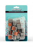 Строительно-монтажная клемма с рычагами 3 отверстия (уп.20шт) Smartbuy