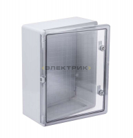 Корпус пластиковый ЩМПп 500х400х180мм прозрачная дверь УХЛ1 IP65 IEK
