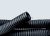 Труба гофрированная ПНД d50мм с протяжкой черная (уп.15м) DKC