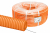 Труба гофрированная ПНД d20мм с зондом легкая оранжевая (кратно 100м) TDM