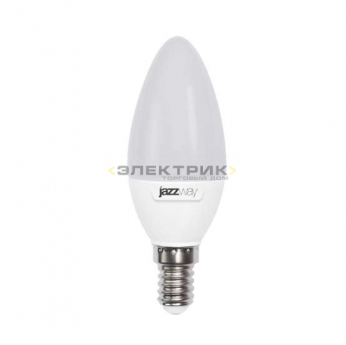 Лампа светодиодная PLED-SP FR С37 9Вт Е14 5000K 820Лм 37х102мм JazzWay