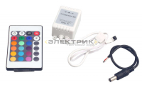 Контроллер для светодиодной ленты RGB 72Вт 3х2А 12В IP20 с пультом ZC-1000RC JazzWay