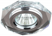 Светильник декоративный многогранник DK5 СH/SL зеркальный/хром 50Вт GU5.3 IP20 ЭРА