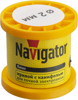 Припой NEM-Pos02-61K-2-K100 (ПОС-61; катушка; 2мм; 100г) Navigator